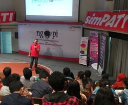 Roadshow Ngopi detikINET Nongkrong di UI Depok 