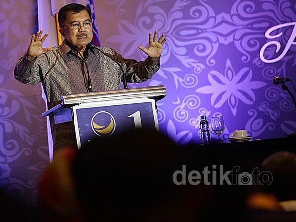 JK Beri Pembekalan di Rakernas NasDem