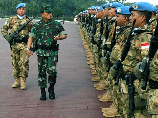 Ribuan Prajurit TNI Diberangkatkan ke Libanon