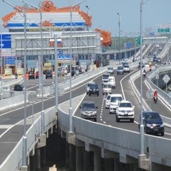 Tol Atas Laut Bali Mandara Dilintasi 37.000 Kendaraan/Hari