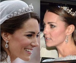  Cantiknya Kate Middleton Pakai Mahkota Pinjaman Ratu Elizabeth