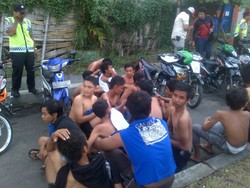 Sering Tabrak Orang, Puluhan Pembalap Liar Diamankan di Semarang