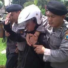 Demo Tolak Pekan Kondom Nasional, Seorang Mahasiswa Diamankan