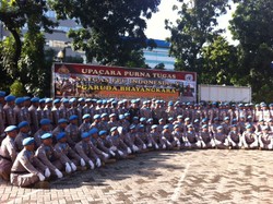 140 Polisi Perdamaian Disematkan Tanda Jasa Oleh Wakapolri