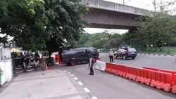 Benda Mencurigakan di Dekat Kedubes AS Diledakkan, Isi Paralon dan Kabel