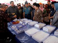 SBY Kunjungi Sentra Garam di Sumenep