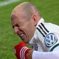 Bayern Sedih Ditinggal Robben yang Cedera