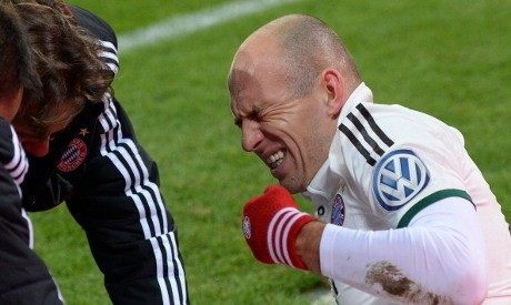 Bayern Sedih Ditinggal Robben yang Cedera