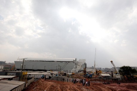 Stadion Pembukaan Piala Dunia 2014 Baru Rampung April