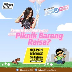 Mau piknik bareng Raisa dan soulmate kamu?