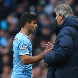 Pellegrini: Aguero Lebih Baik dari Suarez