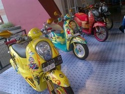 Motor Honda Mudah Dimodifikasi