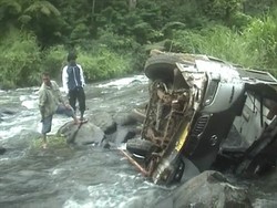 Kisah Mistis di Tanjakan Penganten, Lokasi Minibus Nyemplung ke Jurang 