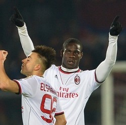 Balotelli Dua Gol, Milan Berimbang 2-2 dengan Livorno