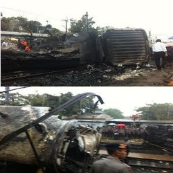 KNKT Investigasi Kecelakaan KRL vs Truk Tangki di Bintaro