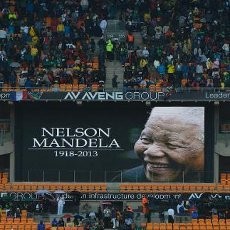 Mengenang Mandela, Pemimpin Dunia dan Rakyat Afsel Penuhi Stadion Soweto 
