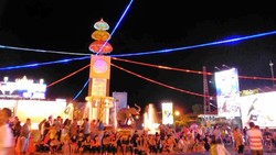 Menikmati Car Free Night di Bandarlampung