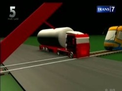 Kecelakaan Truk BBM vs KRL Diduga Akibat Pelanggaran