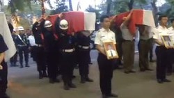 PT KAI Gelar Upacara Pelepasan Korban Kecelakaan Maut