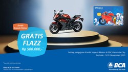 Apply Kredit Sepeda Motor di EBC BCA Gandaria City, Gratis Flazz Rp 500.000