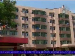Atap Bocor, Penghuni Rusun Mengungsi