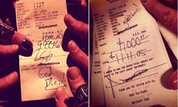 Secara Misterius Para Pelayan di Restoran Dapat Tip hingga Ratusan Juta Rupiah