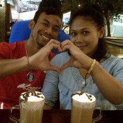 Indra dan Sinta, Dua Sejoli Berbagi Dukungan di SEA Games