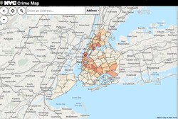 Patut Dicontoh, Polisi New York Buat Peta Rawan Penjahat