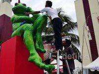Beragam Karya Seni Dipamerkan di Festival Cikini