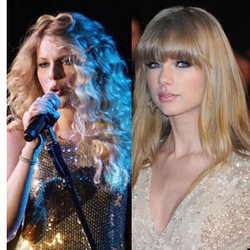 Taylor Swift Lebih Cantik Rambut Lurus atau Keriting?
