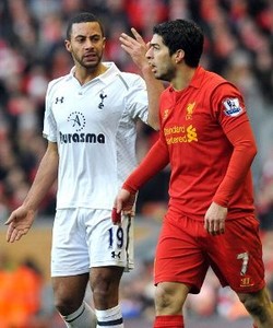 Suarez untuk Patahkan Rekor Buruk The Reds di White Hart Lane