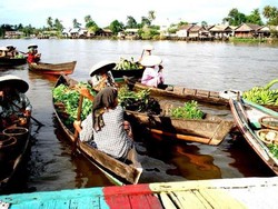 Ini Dia Dua Pasar Terapung Ikon Banjarmasin