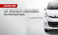 Coaching Clinic Toyota Avanza
