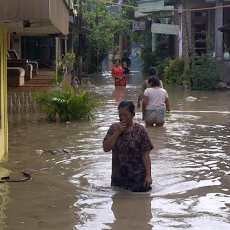 Sungai Bengawan Solo Meluap, Bojonegoro Siaga 2