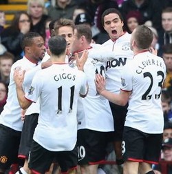 Akhirnya Menang Lagi, MU Tundukkan Villa 3-0
