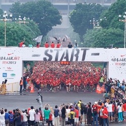 Bajak Jakarta 10K, Ketika Jalanan Ibukota Diambil Alih 8 Ribu Pelari