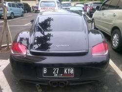 Porsche yang Tabrak Pesepeda Masih Diamankan Polisi, Sopirnya Dilepas