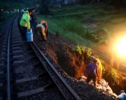 Pasca Longsor, Jalur KA Bandung-Tasikmalaya Normal