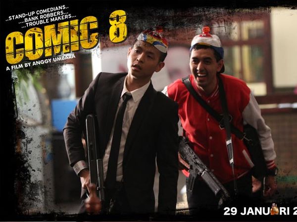 Foto-foto Adegan Seru di Film Comic 8