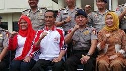 Masuk Tahun Politik, Jokowi Harap Brimob Bisa Jaga Keamanan di Jakarta