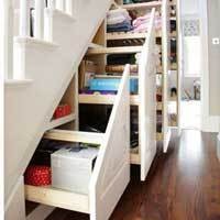 Ini Caranya Manfaatkan Ruang Kosong Di Bawah Tangga