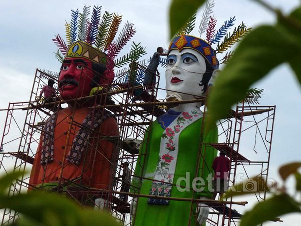 Ondel-ondel Raksasa Ikon Kemayoran
