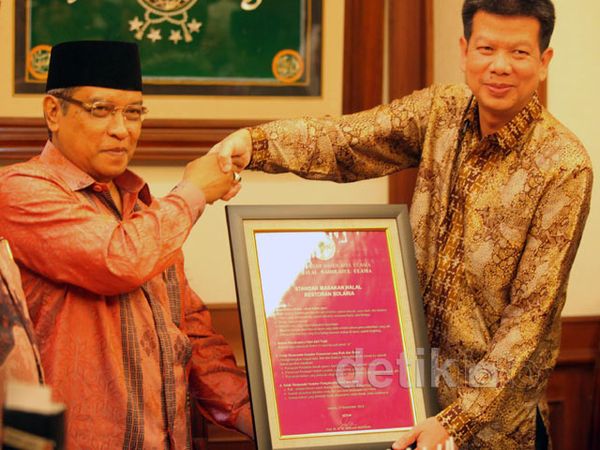 NU Keluarkan Sertifikasi Halal untuk Solaria