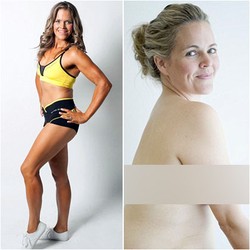 Wanita Ini Tak Malu Pamer Tubuh Bergelambir dan Selulit Pasca Melahirkan