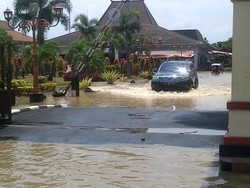 Sungai Meluap, Kompleks Kantor Bupati Kendal Kebanjiran