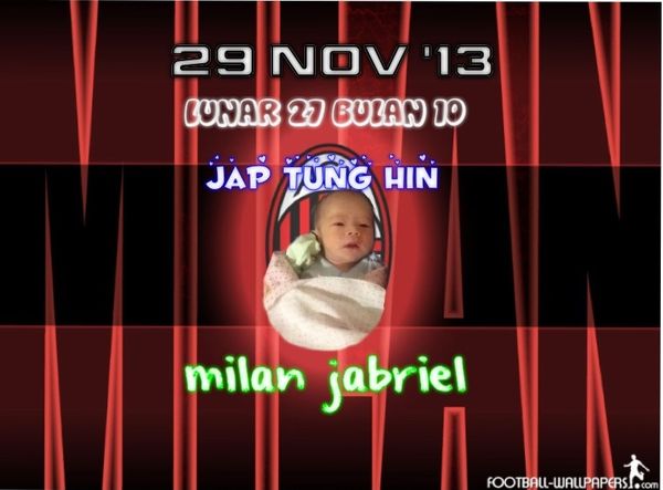 Milan Jabriel, 19 Hari, Lelaki