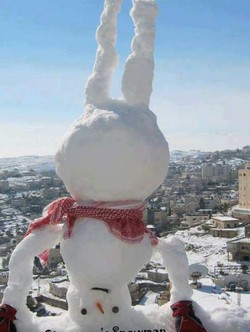 5 Boneka Salju Lucu ala Timur Tengah