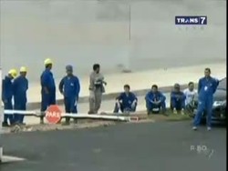 Detik-detik Runtuhnya Stadion di India