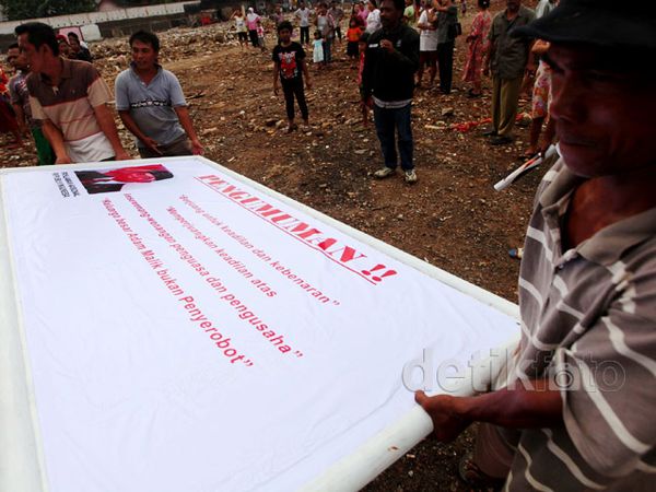 Ahli Waris Adam Malik Pasang Plang Nama di Pedongkelan