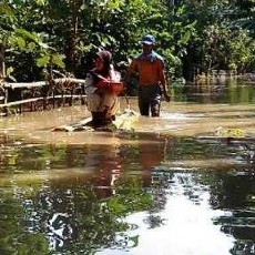 1.200 Rumah di 3 Kecamatan di Lamongan Terendam Banjir